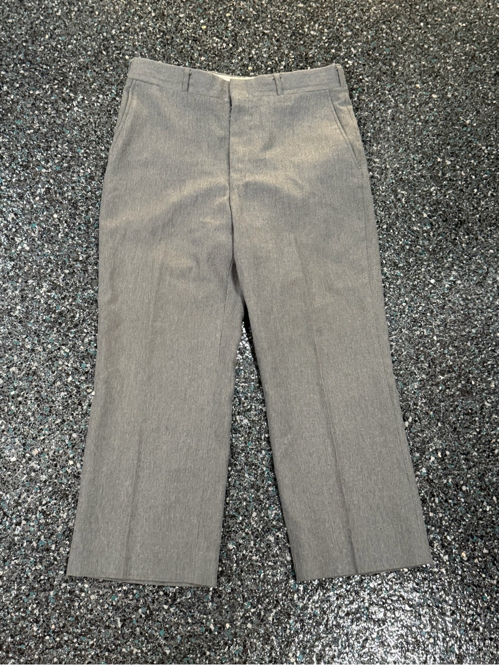 Manor Slacks Men’s Gray 33/25 Dress Pants